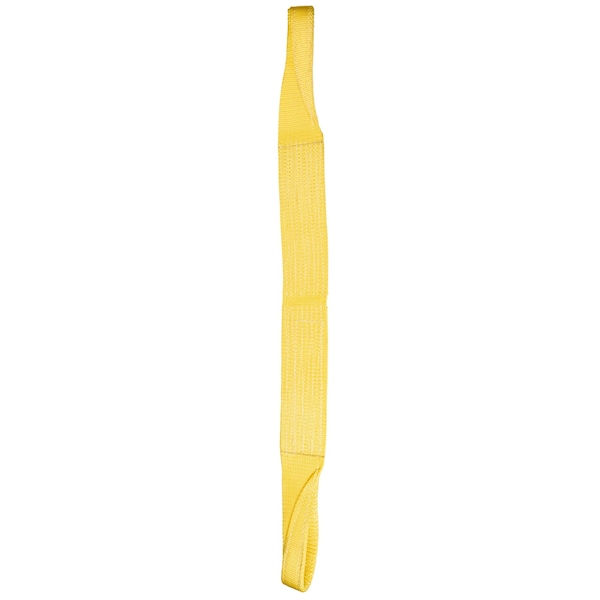 Nylon Lifting Sling - Straight Eye & Eye - 8" x 6' - 4-ply